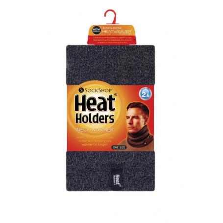 Mens neck warmer navy one size van Heat Holders