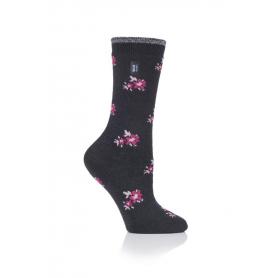Ladies ultra lite socks bellis charcoal 4-8