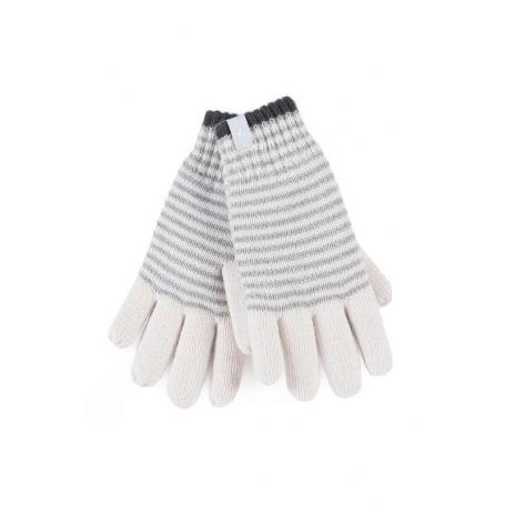 Ladies cable gloves S/M Oslo cream van Heat Holders