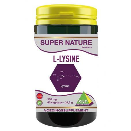 L-Lysine 500mg puur van SNP