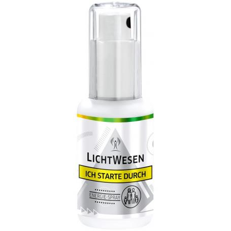 Ik start door energiespray van Lichtwesen