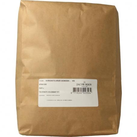 Mariadistelkruid gesneden van Jacob Hooy