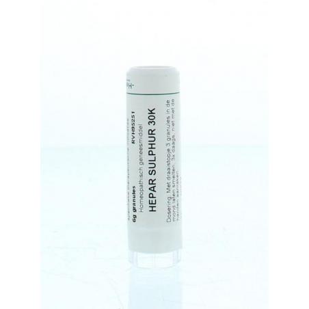 Hepar Sulphur 30K van Homeoden Heel