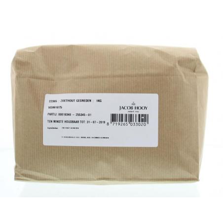 Zoethout gesneden van Jacob Hooy