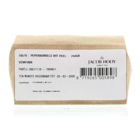 Peperkorrels wit heel van Jacob Hooy