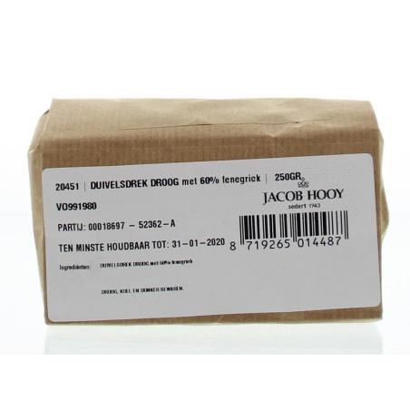 Duivelsdrek droog met fenegriek van Jacob Hooy