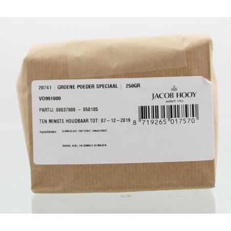 Groene poeder speciaal van Jacob Hooy