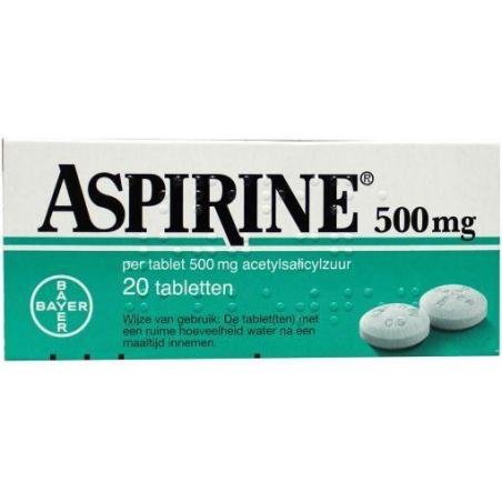Aspirine 500 mg van Aspirine