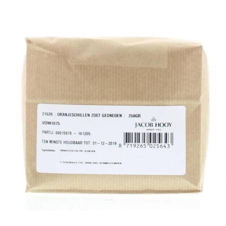 Oranjeschillen zoet gesneden van Jacob Hooy