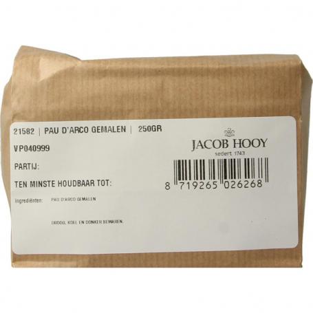 Pau d'arco gemalen van Jacob Hooy