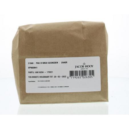 Pau d'arco gesneden van Jacob Hooy