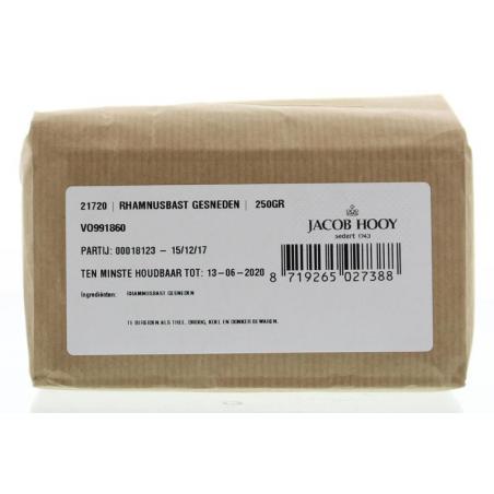 Rhamnusbast vuilboombast gesneden van Jacob Hooy