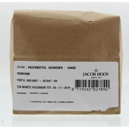 Rozenbottels zonder zaad gesneden van Jacob Hooy