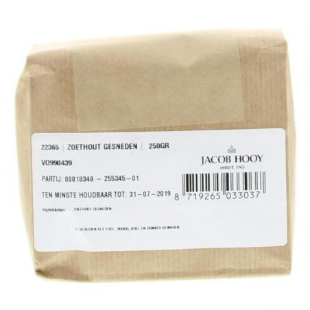 Zoethout gesneden van Jacob Hooy