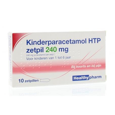 Paracetamol kinderen 240 mg van Healthypharm