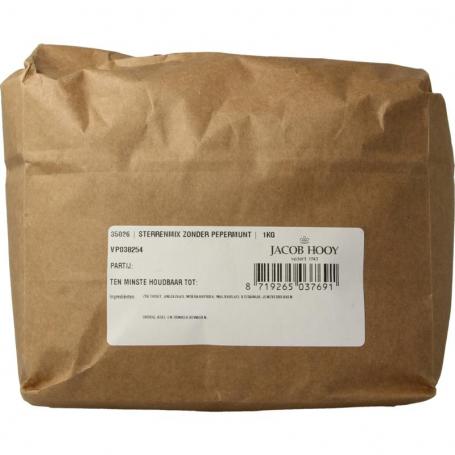 Sterrenmix zonder pepermunt van Jacob Hooy