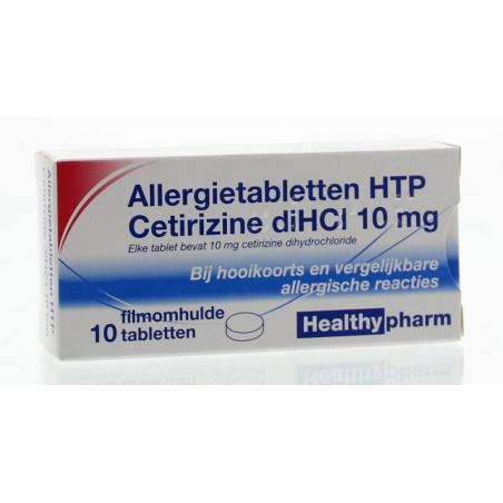 Cetirizine 10 mg van Healthypharm
