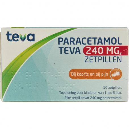Paracetamol 240 mg van Teva