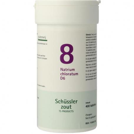 Natrium chloratum 8 D6 Schussler van Pfluger