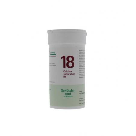 Calcium sulfuratum 18 D6 Schussler van Pfluger