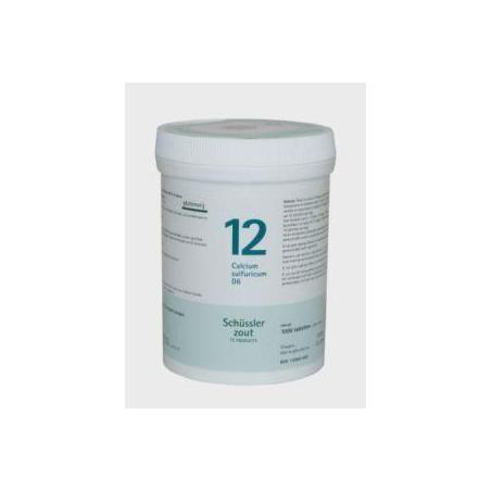 Calcium sulfuricum 12 D6 Schussler van Pfluger