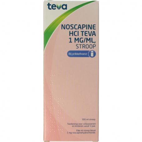 Noscapine siroop hcl van Teva