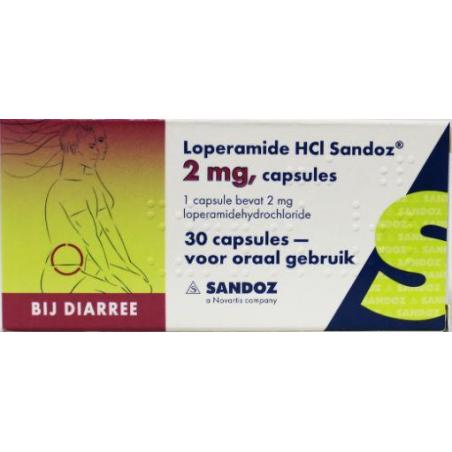 Loperamide 2 mg van Sandoz