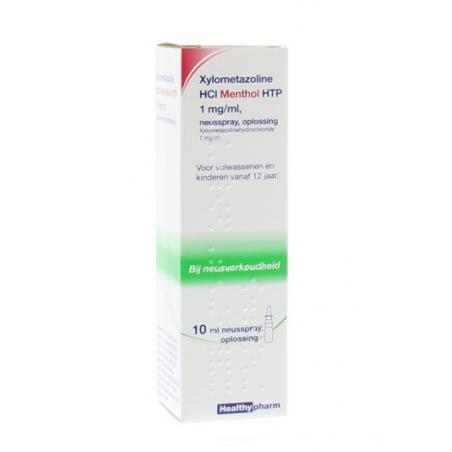 Neusspray xylometazol menthol van Healthypharm