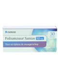 Foliumzuur 0.5 mg van Sanias