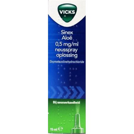 Sinex aloe neusspray van Vicks