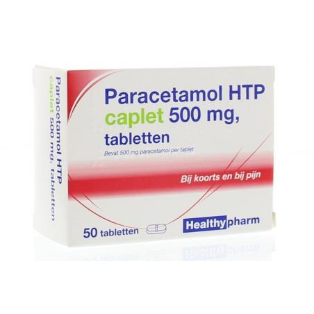 Paracetamol caplet 500 van Healthypharm