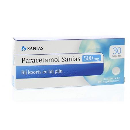 Paracetamol 500 mg van Sanias