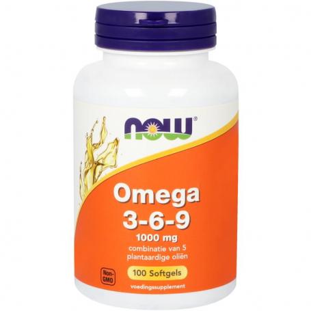 Omega 3-6-9 1000mg van NOW