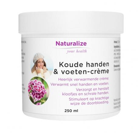 Koude handen en voeten creme van Naturalize
