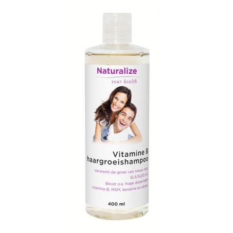 Shampoo vitamine B haargroei van Naturalize