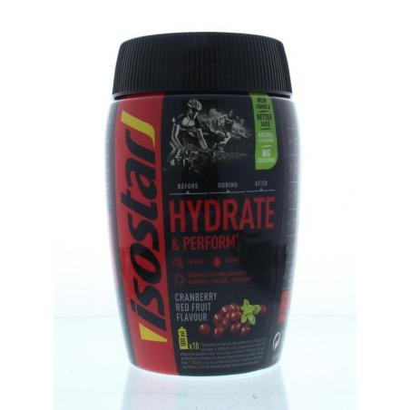Hydrate & perform cranberry van Isostar