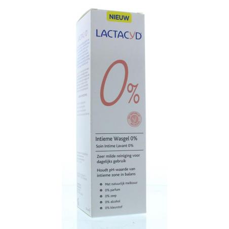 Wasemulsie 0% van Lactacyd
