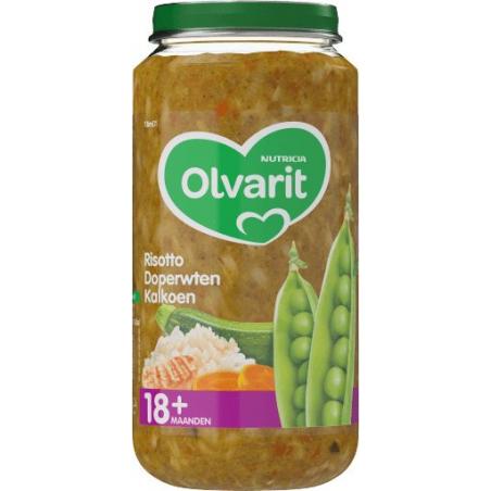 Risotto doperwten kalkoen 18M01 van Olvarit