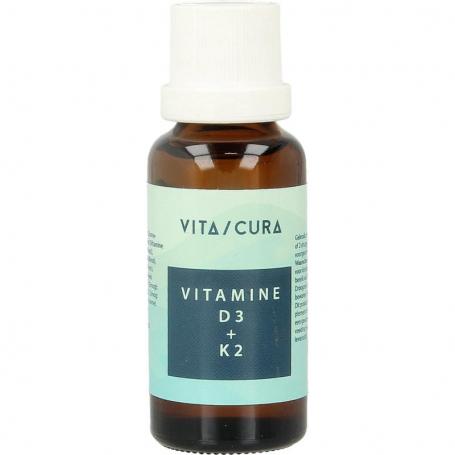 Vitamine D3 + K2 van Vitacura