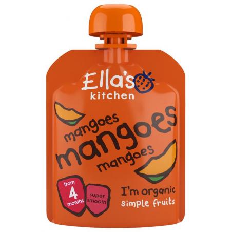 Mango knijpzakje 4+ maanden bio van Ella's Kitchen
