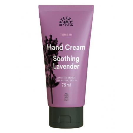 Tune in soothing lavender handcream van Urtekram