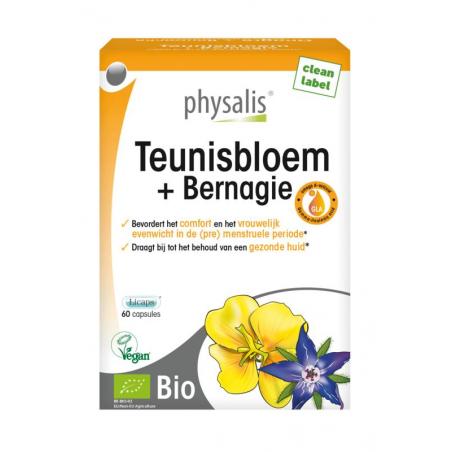 Teunisbloem & bernagie bio van Physalis