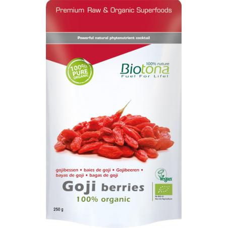 Goji berries organic bio van Biotona