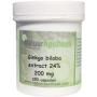 Ginkgo biloba 24% 200mg van Natuurapotheek