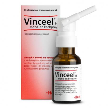 Vinceel H mond & keelspray van Heel