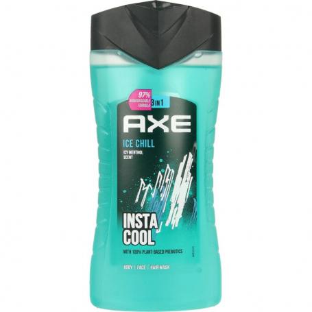 Showergel ice chill van AXE