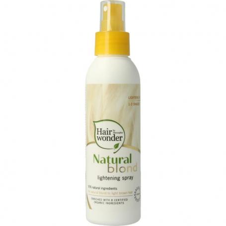 Natural blond lightening spray van Hairwonder