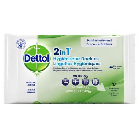 Wipes 2-in-1 van Dettol