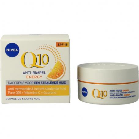 Q10 Energy dagcreme anti rimpel SPF15 van Nivea