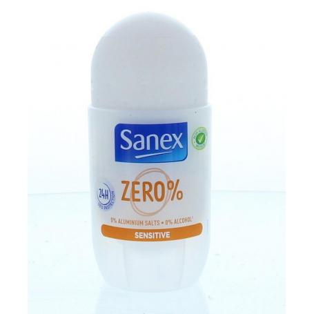 Deodorant roll-on zero% sensitive van Sanex